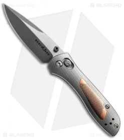Chic Knifs Shop 23 Benchmade Gold Class Sequel AXIS Knife Ti W/ Copper Nobium (Acid SW) 707-161