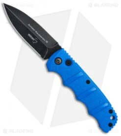 Chic Knifs Shop 7 Boker Kalashnikov Dagger Automatic Knife Blade HQ Blue (3.25" Smokewash D2)