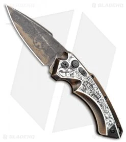 Chic Knifs Shop 11 Hogue Knives/Outlaw Ordnance/Manspot X5 Automatic Knife (4" Bronze) Exclusive