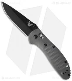 Chic Knifs Shop 27 Benchmade Griptilian AXIS Lock Knife Gray/Blue G-10 (3.45" Black) 551BK-1